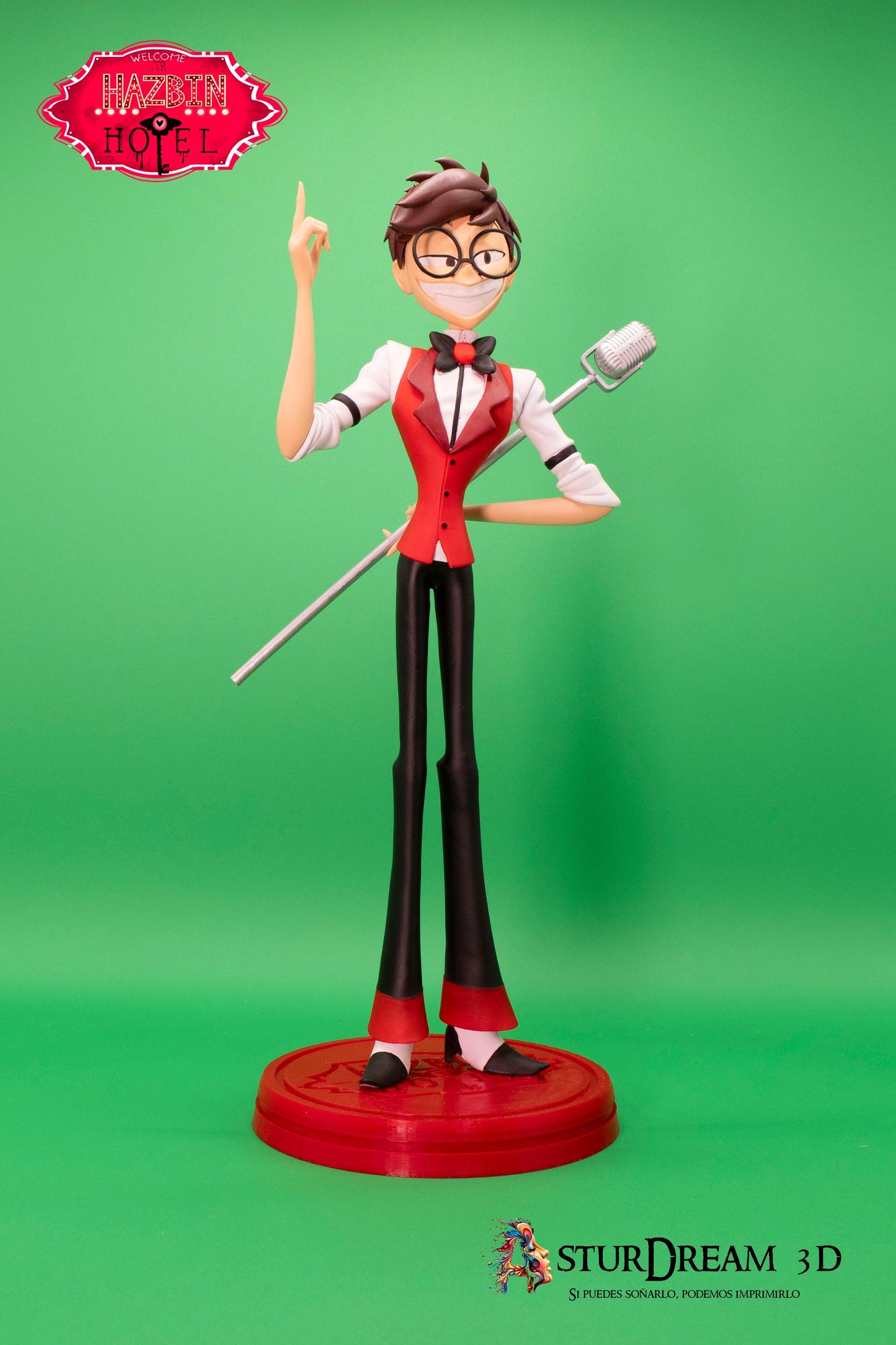 Alastor Version Humana - Hazbin Hotel