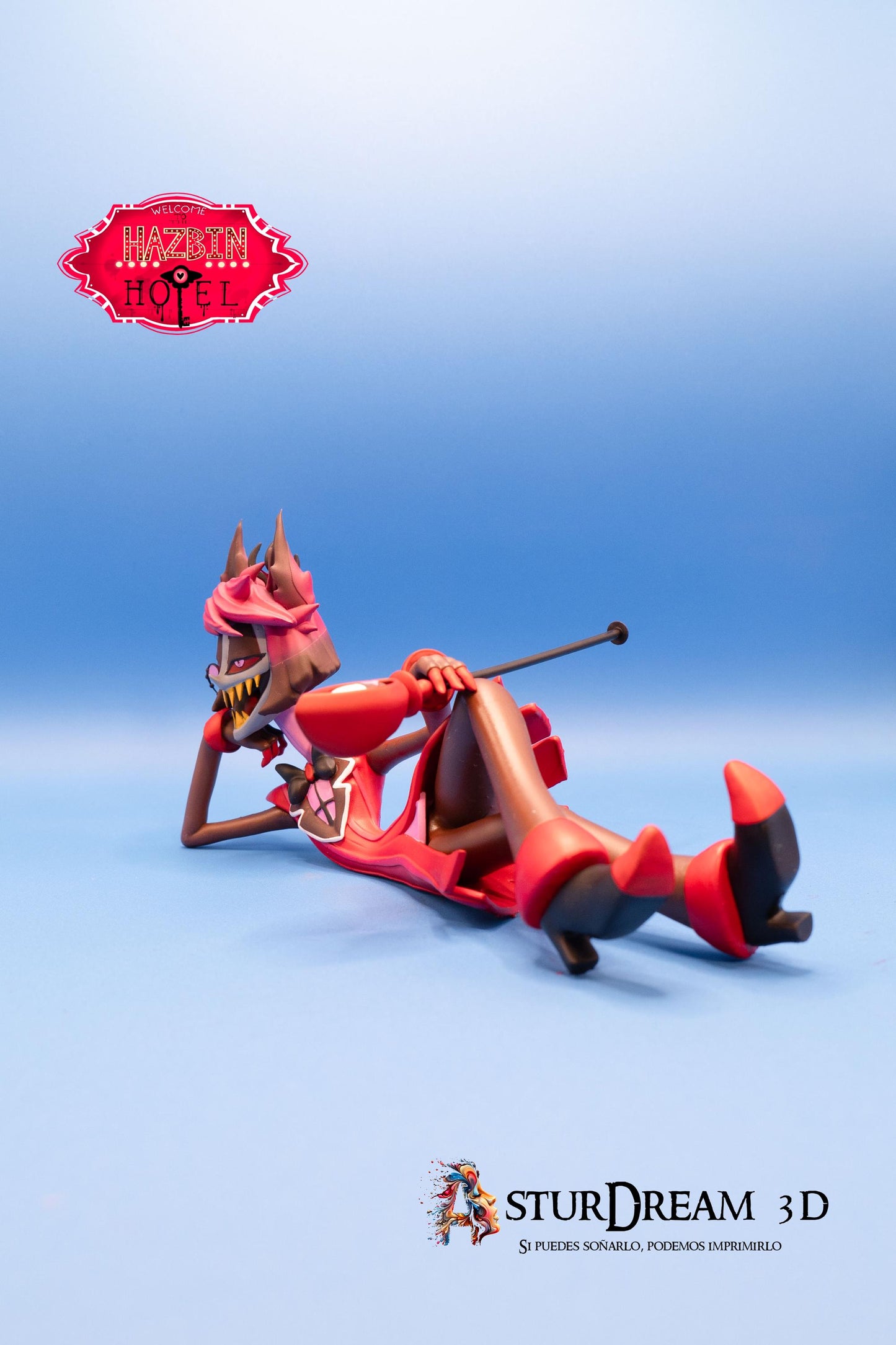 Alastor - Hazbin Hotel (edicion especial y exclusiva para AsturDream3D By Nygua3D)